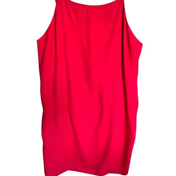 NWT Camille Reformation Rowe Laurien Dress Sleeveless Cherry Red Size Large - Picture 3 of 11